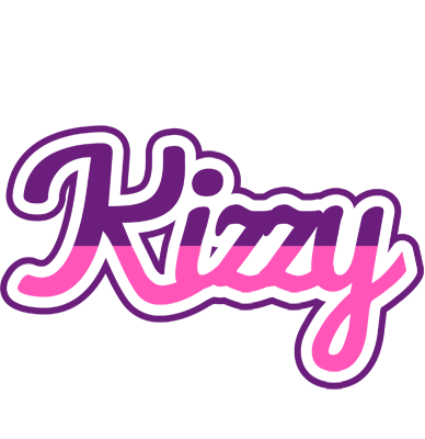 Kizzy cheerful logo