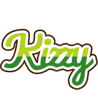 Kizzy golfing logo