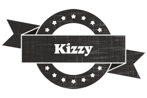 Kizzy grunge logo