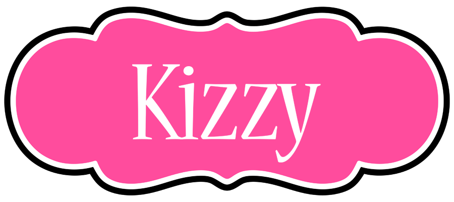 Kizzy invitation logo