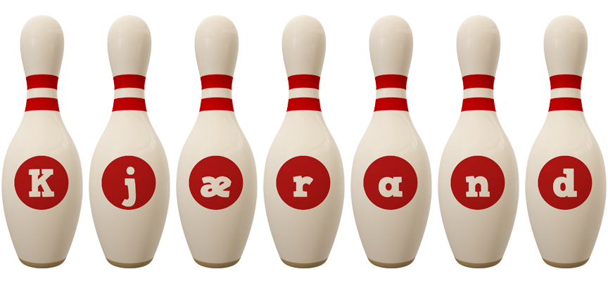 Kjærand bowling-pin logo