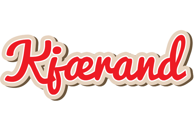 Kjærand chocolate logo