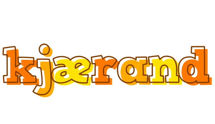 Kjærand desert logo