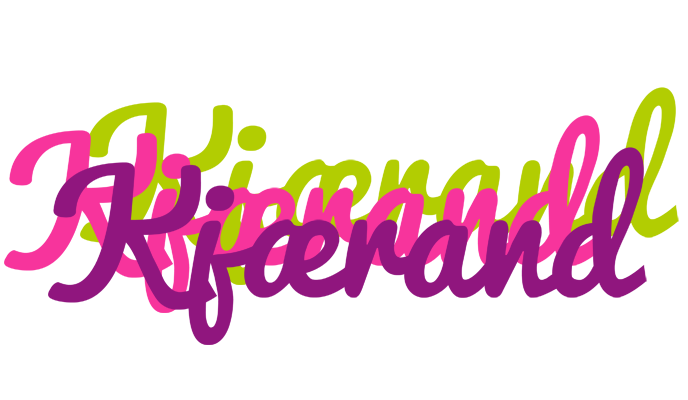 Kjærand flowers logo