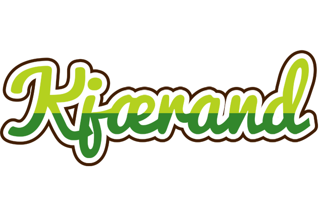 Kjærand golfing logo