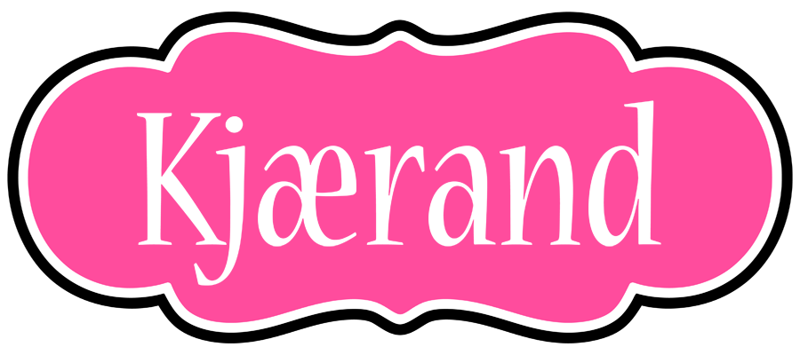 Kjærand invitation logo