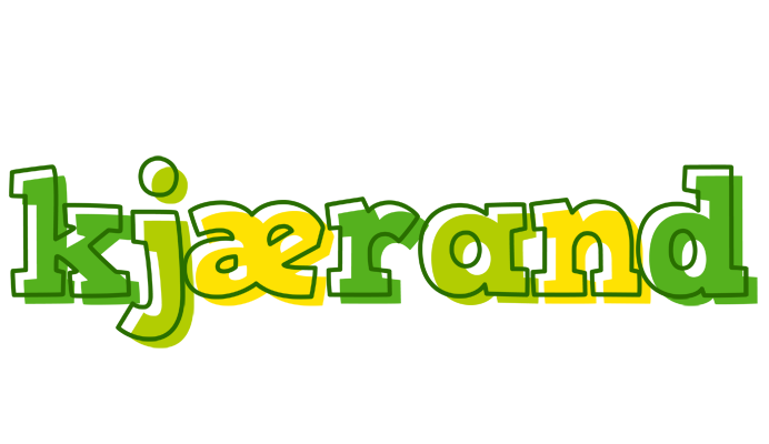 Kjærand juice logo