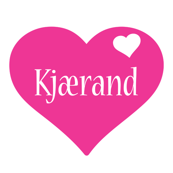 Kjærand love-heart logo