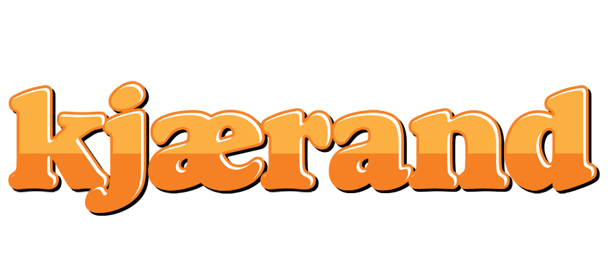 Kjærand orange logo