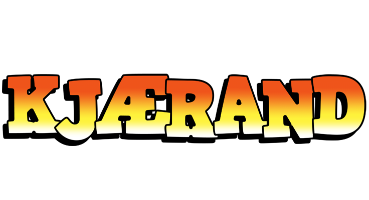 Kjærand sunset logo