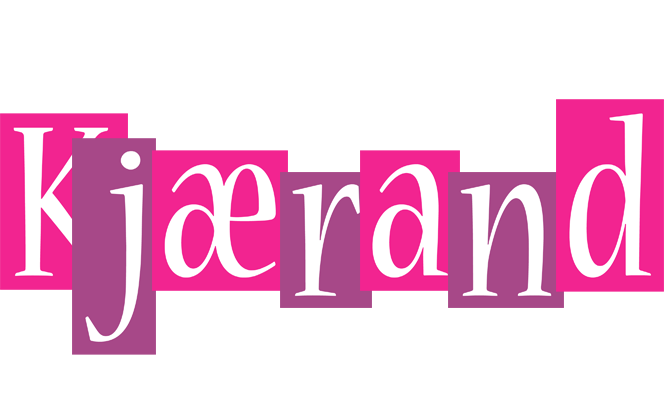 Kjærand whine logo
