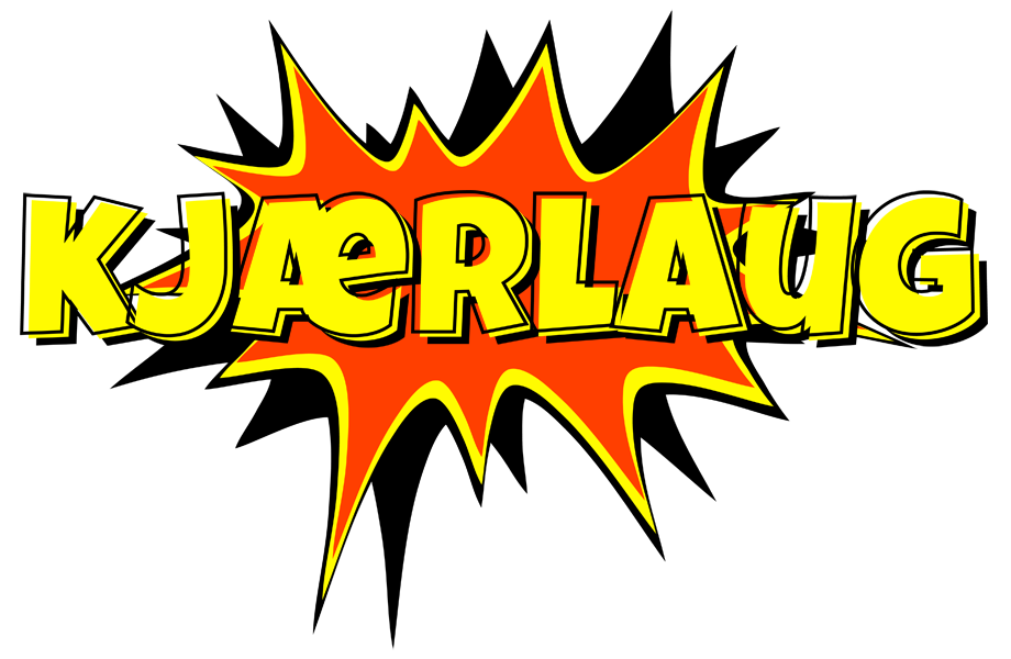 Kjærlaug bazinga logo