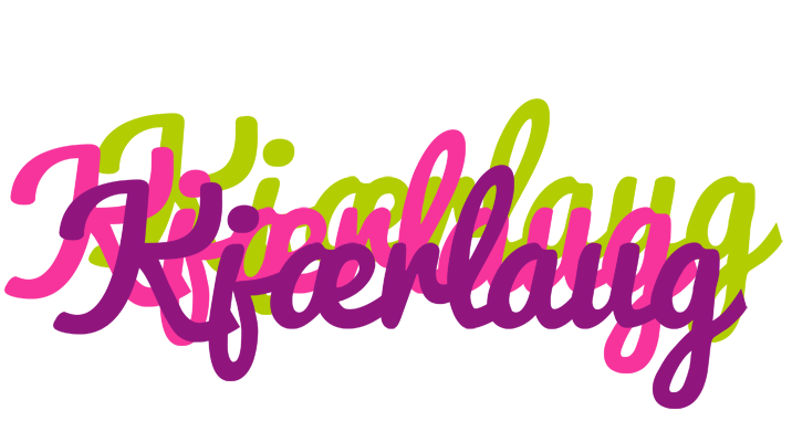 Kjærlaug flowers logo