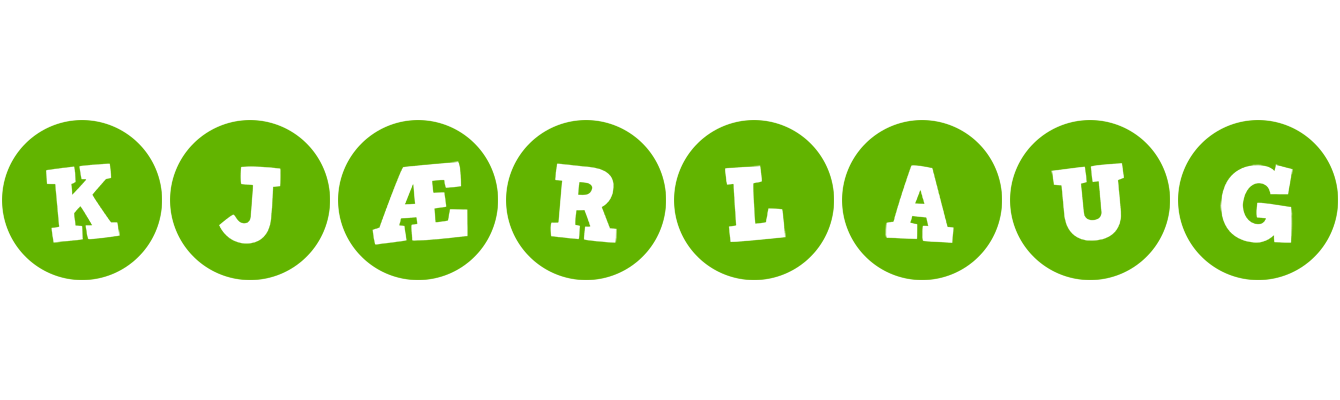Kjærlaug games logo