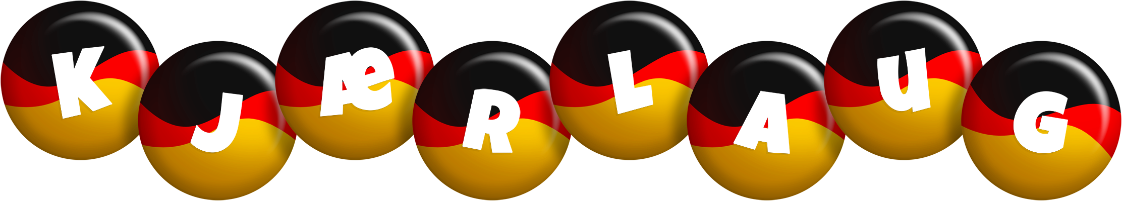 Kjærlaug german logo