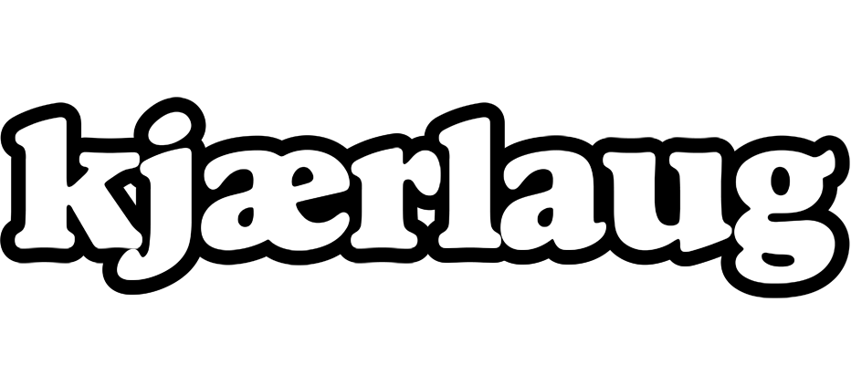 Kjærlaug panda logo