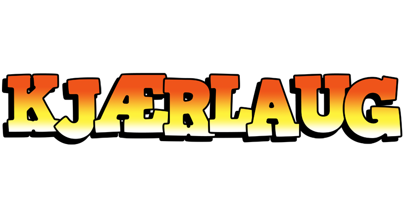 Kjærlaug sunset logo