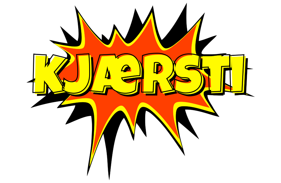 Kjærsti bazinga logo