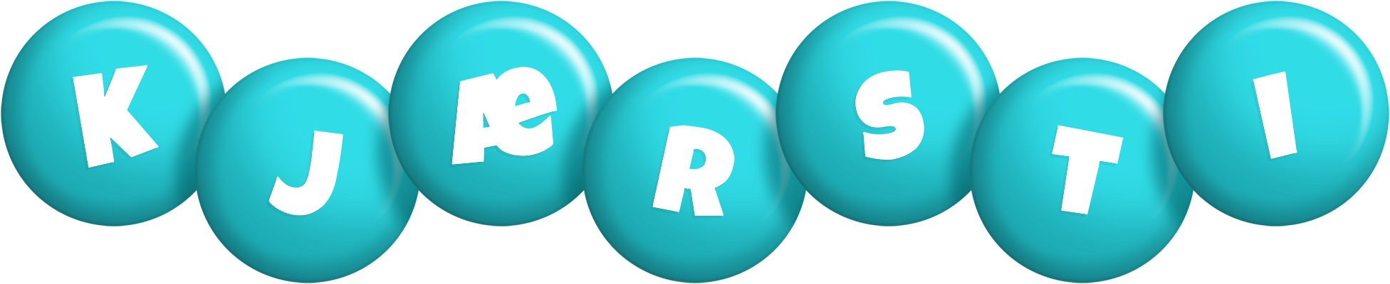 Kjærsti candy-azur logo