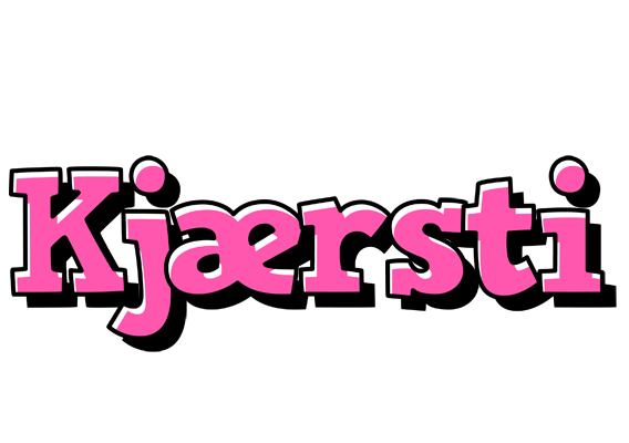 Kjærsti girlish logo