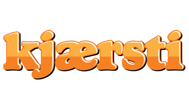 Kjærsti orange logo
