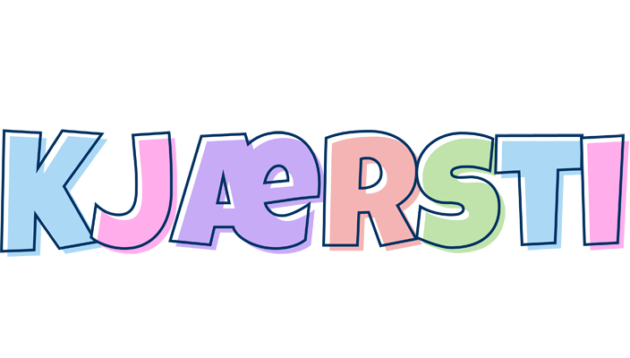 Kjærsti pastel logo