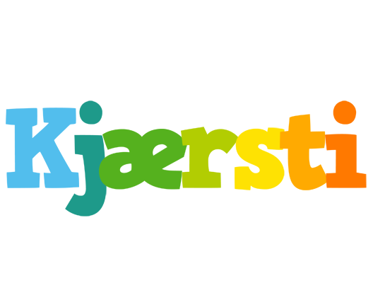 Kjærsti rainbows logo