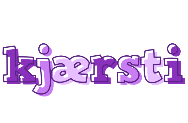 Kjærsti sensual logo