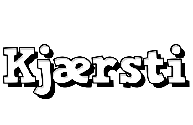 Kjærsti snowing logo
