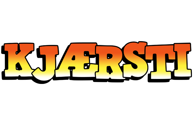 Kjærsti sunset logo