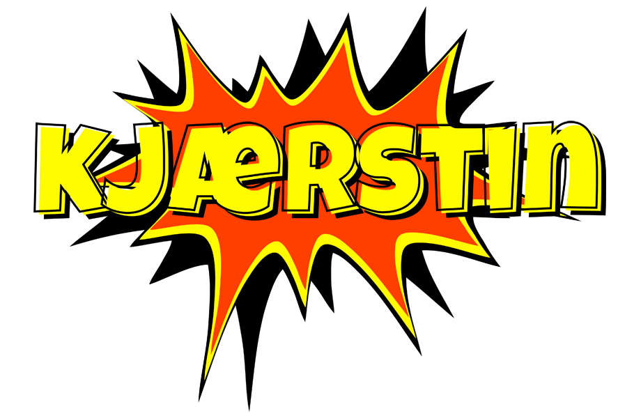 Kjærstin bazinga logo