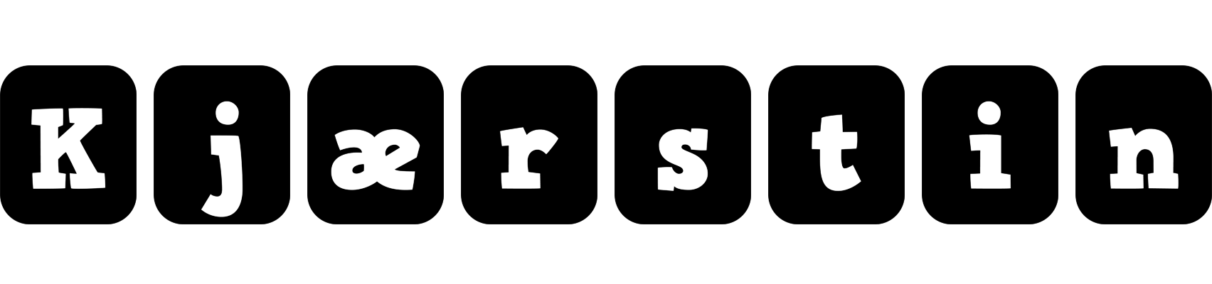 Kjærstin box logo