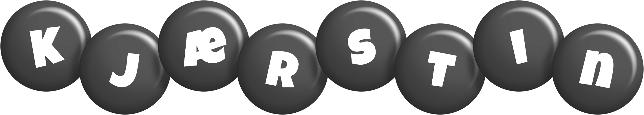 Kjærstin candy-black logo
