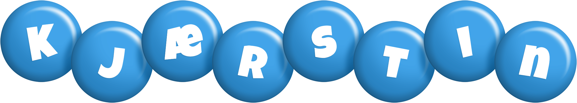 Kjærstin candy-blue logo