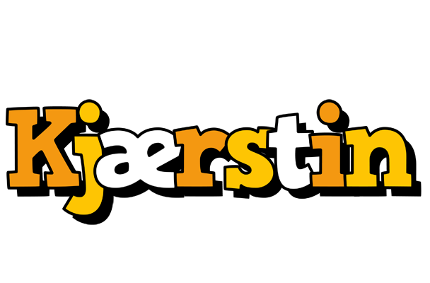 Kjærstin cartoon logo