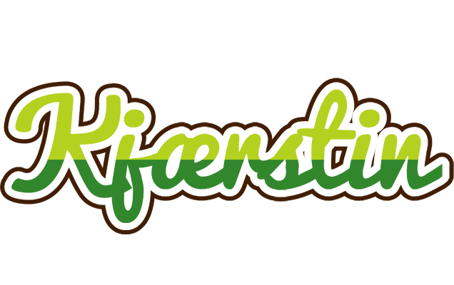 Kjærstin golfing logo