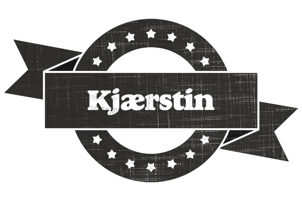 Kjærstin grunge logo