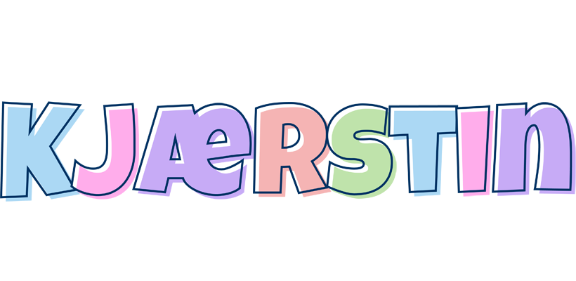 Kjærstin pastel logo