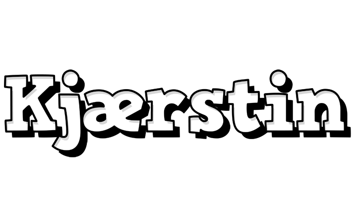 Kjærstin snowing logo