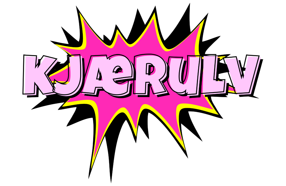 Kjærulv badabing logo