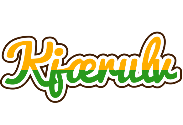 Kjærulv banana logo