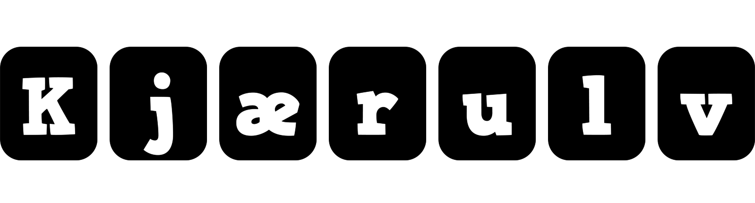 Kjærulv box logo