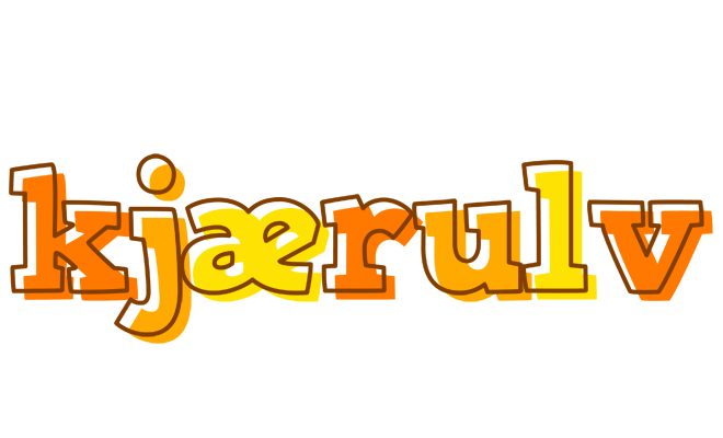 Kjærulv desert logo