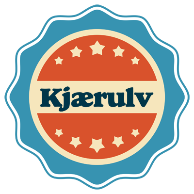 Kjærulv labels logo