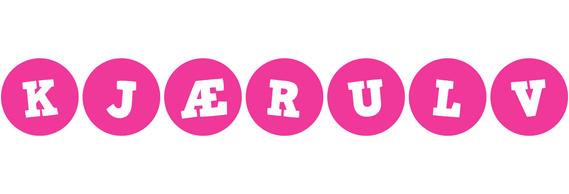 Kjærulv poker logo