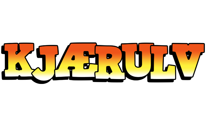 Kjærulv sunset logo