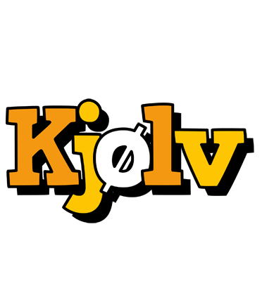 Kjølv cartoon logo