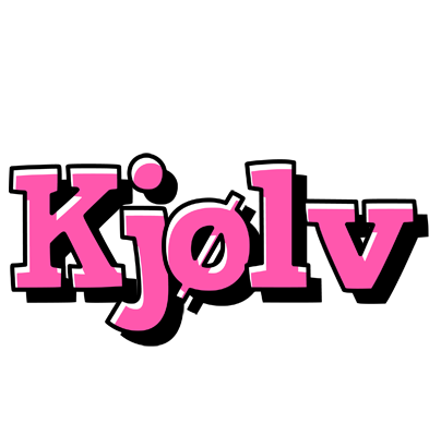 Kjølv girlish logo
