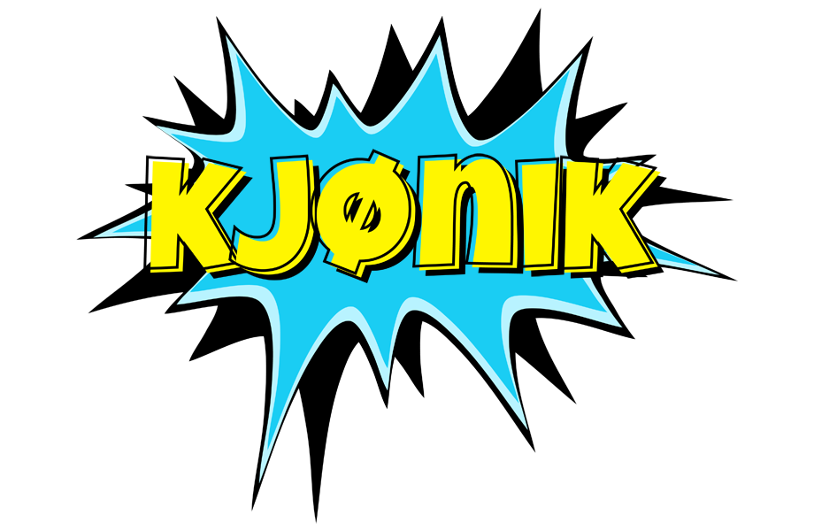 Kjønik amazing logo