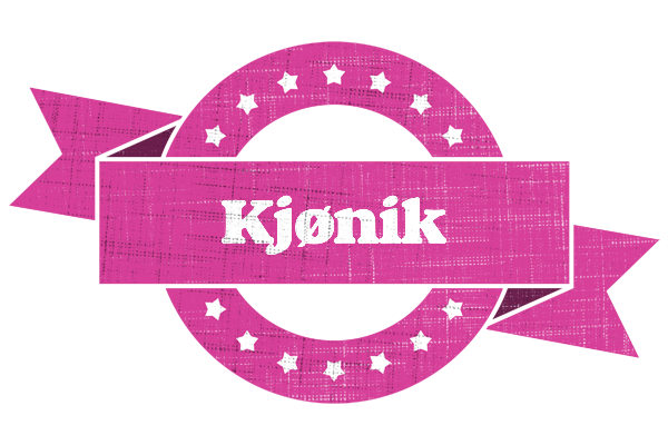 Kjønik beauty logo